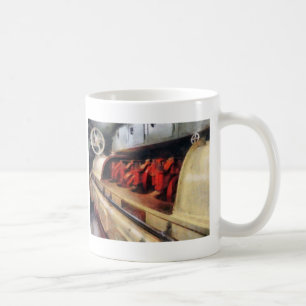 Mug Steampunk - Salle des machines arrière dans un sou