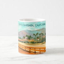 Mug Stearns Wharf - Père Noël Barbara, CA