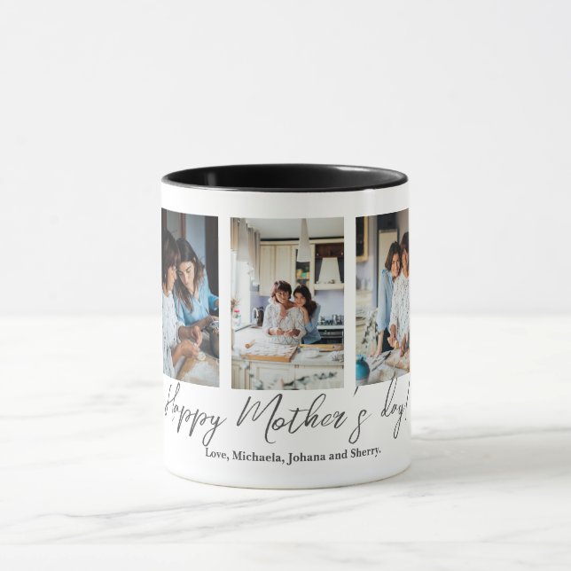 Mug StepMom Photo Collage Fête des mères Cadeau (Centre)