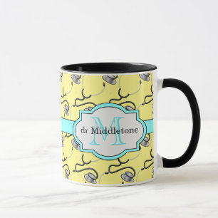 Mug Stéthoscopes amusants pour les médecins portant 