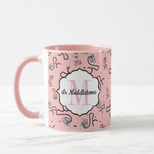 Mug Stéthoscopes Médicales pour les médecins portant u