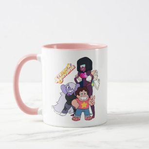 Mug Steven Universe   Pose du groupe Crystal Gem
