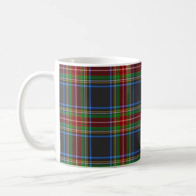 Mug Stewart Stuart Clan Tartan Plaid (Gauche)