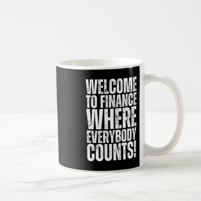 Mug Sticker Office Finance amusant3 (Droite)