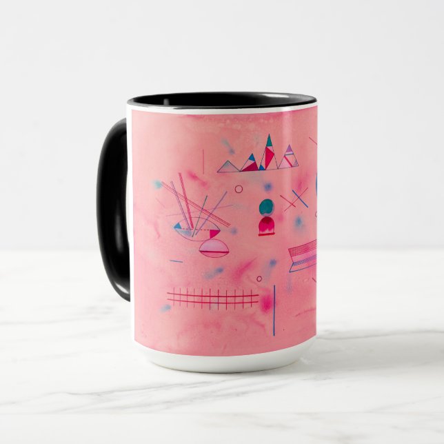 Mug Sticks, Le Rose, 1933 par Wassily Kandinsky (Devant gauche)