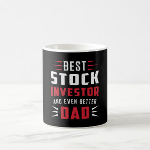 Mug Stock Stock de marché Investisseur Bull Trader