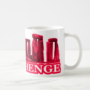 Mug Stonehenge Magenta Blanc Le MUSÉE Zazzle Cadeaux