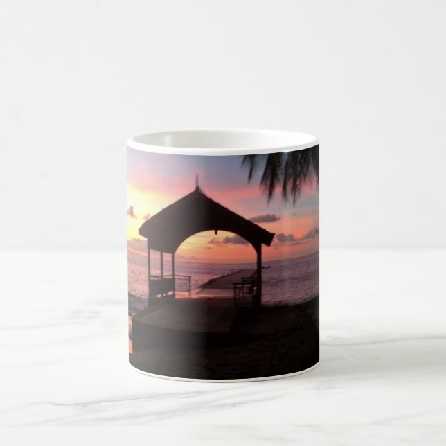 mug "Strand von Martinique" Kaffeetasse (Mittel)