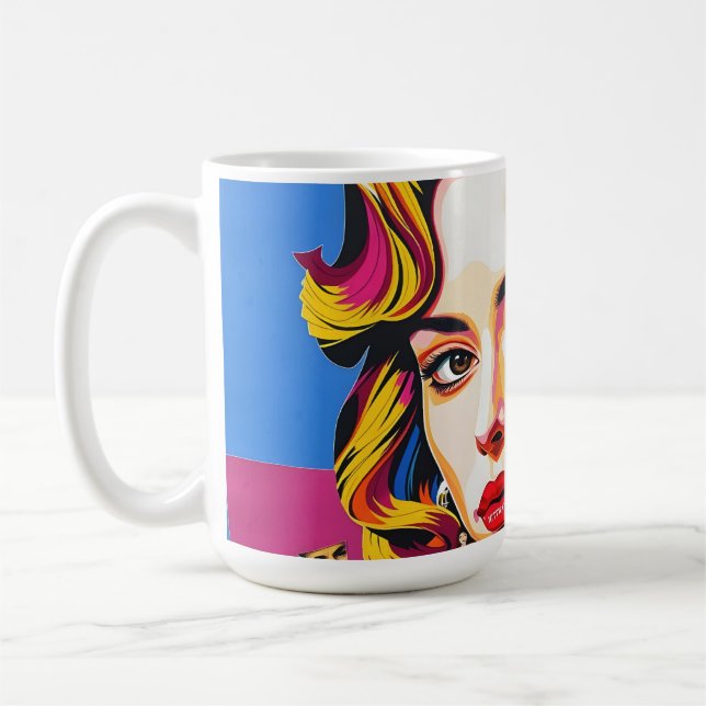 Mug “Strasha” - Gloss Pop Collage Dream (Gauche)