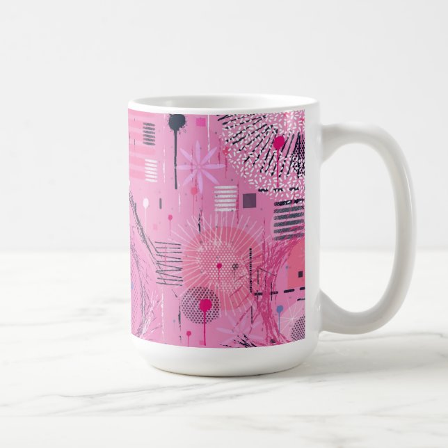 Mug Strawberry Sundae Abstract Art  (Droite)