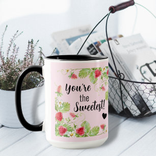 Mug Strawberry You're the Sweetest Combo