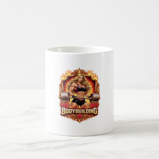 Mug Strong Woman, Bodybuilding, Lifestyle, Muscles