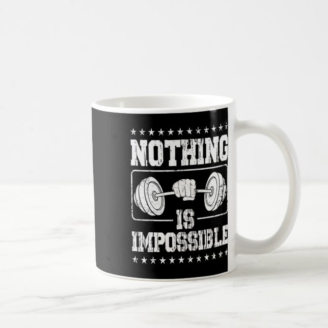Mug Strongman Rien N'Est Impossible Accès Bodybuilder (Droite)