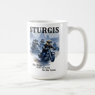 Mug Sturgis Drôle Gang de Motards de Prairie Dog Humou