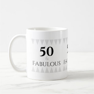 Mug Style 50 & Fabuleux Silver Black Typographie