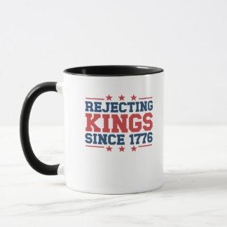 Mug Style Classique Refusant les Rois Depuis 1776