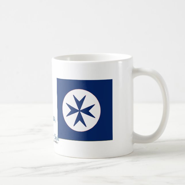 Mug Style Corsair bleu (Droite)