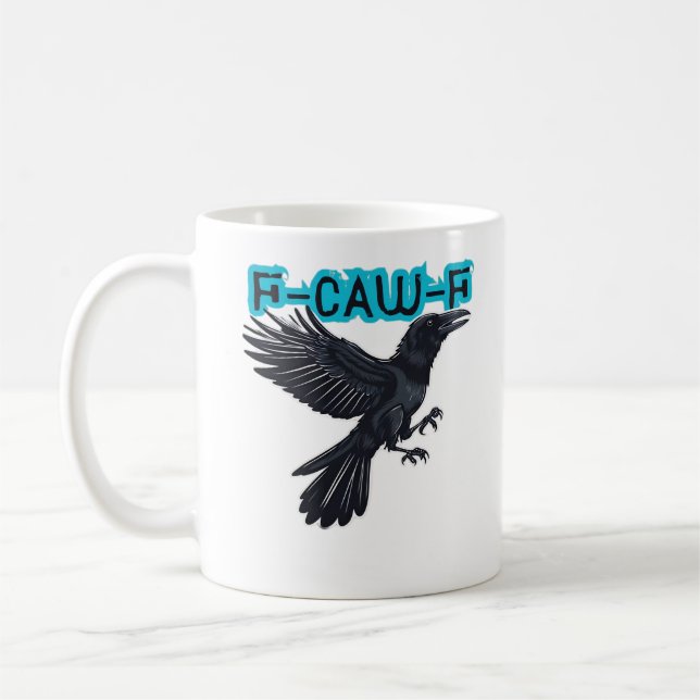 Mug Style créatif décontracté F Caw F (Gauche)