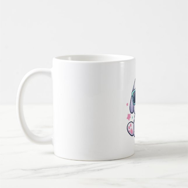 Mug Style de chien cool (Gauche)