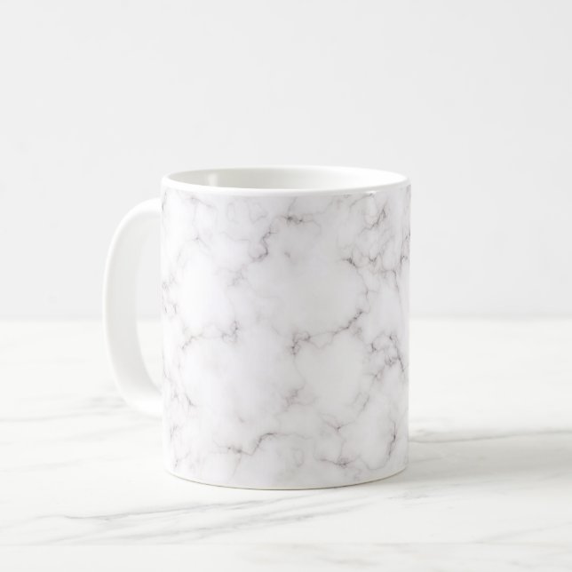 Mug Style de marbre élégant (Devant gauche)
