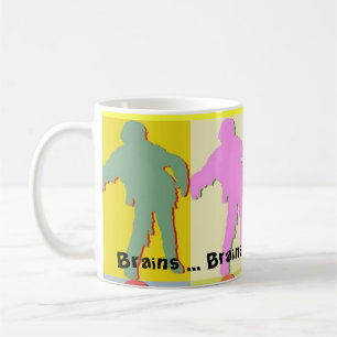 Mug Style de quatre zombis