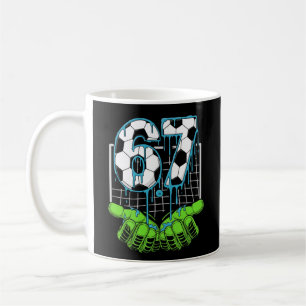 Mug Style de sport de feu de glace numéro de football 