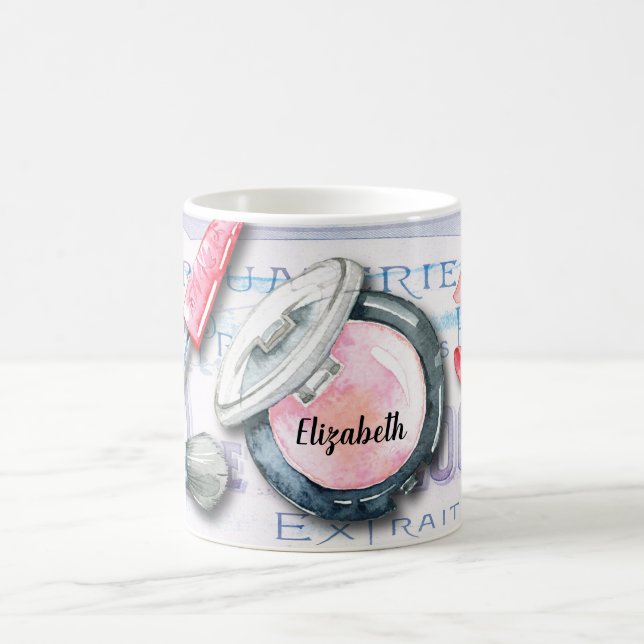 Mug Style élégant de cosmétiques de beauté de (Centre)