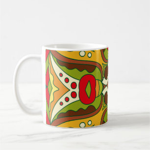 Mug Style ethnique oriental Motif sans couture