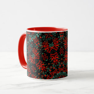 Mug style ornemental kaléidoscope géométrique marocain