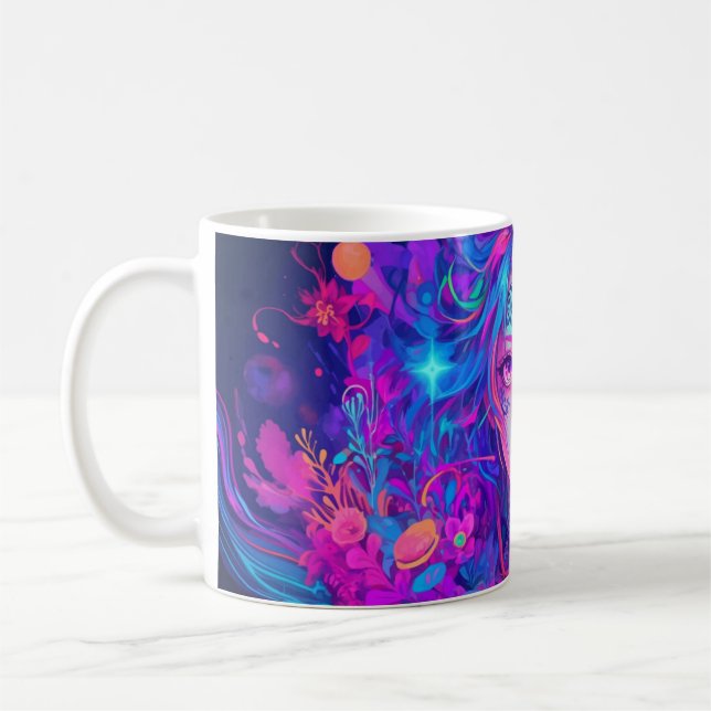 Mug Style Psychédélique Anime (Gauche)