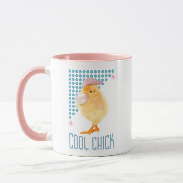 Mug Style Rétro cool Chick (Gauche)
