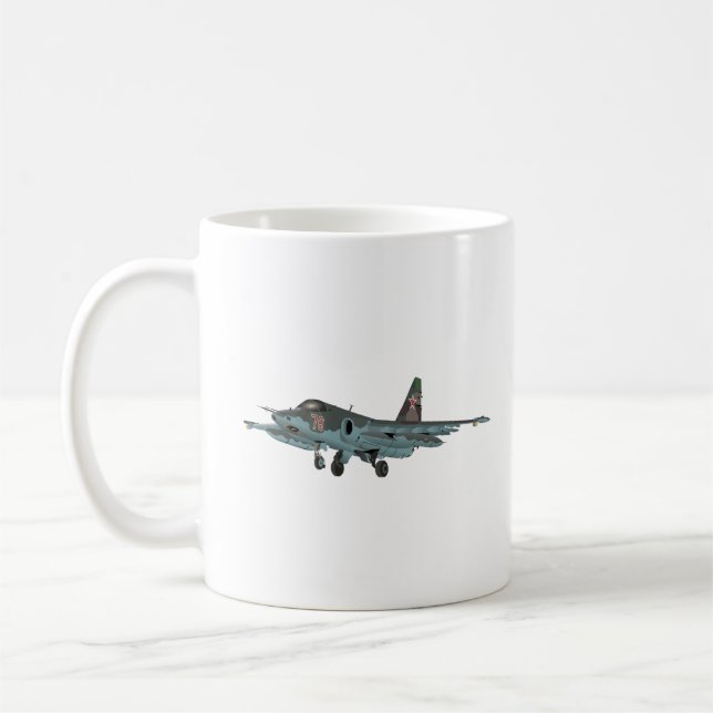 Mug Su-25 Avion à réaction russe (Gauche)