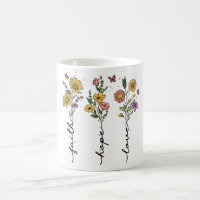 Sublimation florale chrétienne inspirante