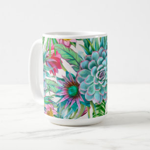 Mug Succulent jardin tropical