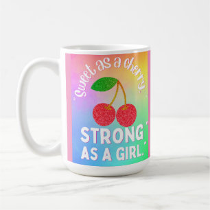 Mug Sucer une cerise