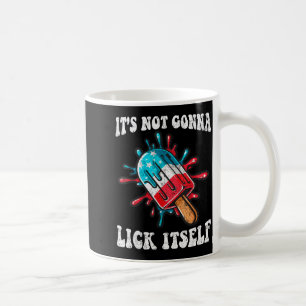 Mug Sucette ne va pas lécher drôle 4 juillet patriotiq