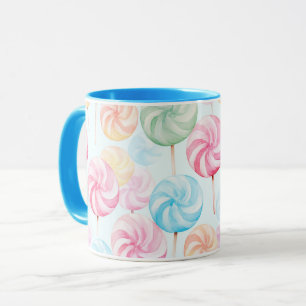 Mug Sucettes Bonbons Fantaisistes  