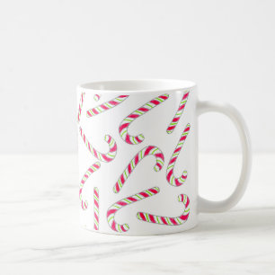 Mug Sucre de canne de Noël motif