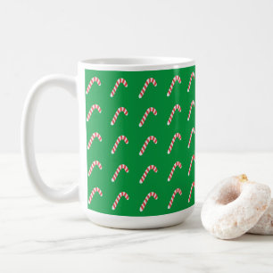 Mug Sucre de canne Vert Mignonne Simple Noël
