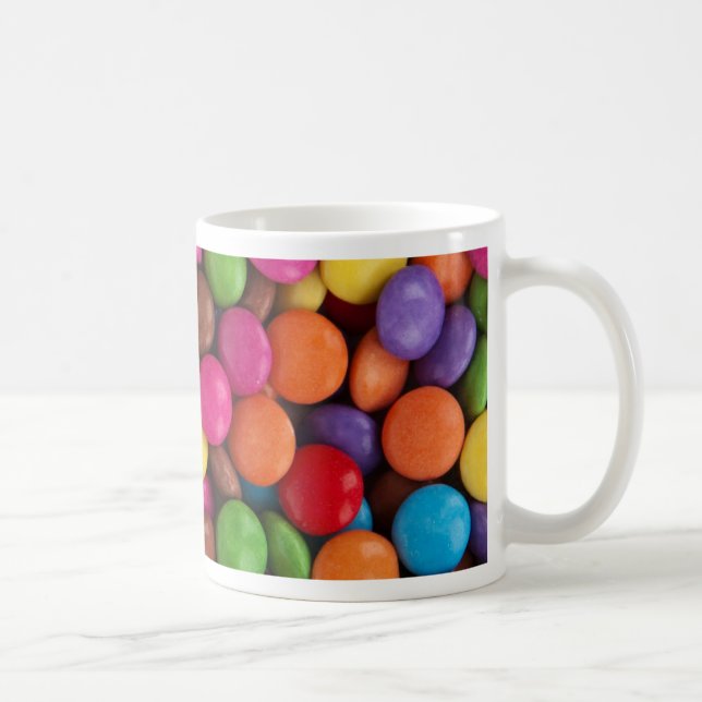 Mug Sucrerie colorée de quilles (Droite)