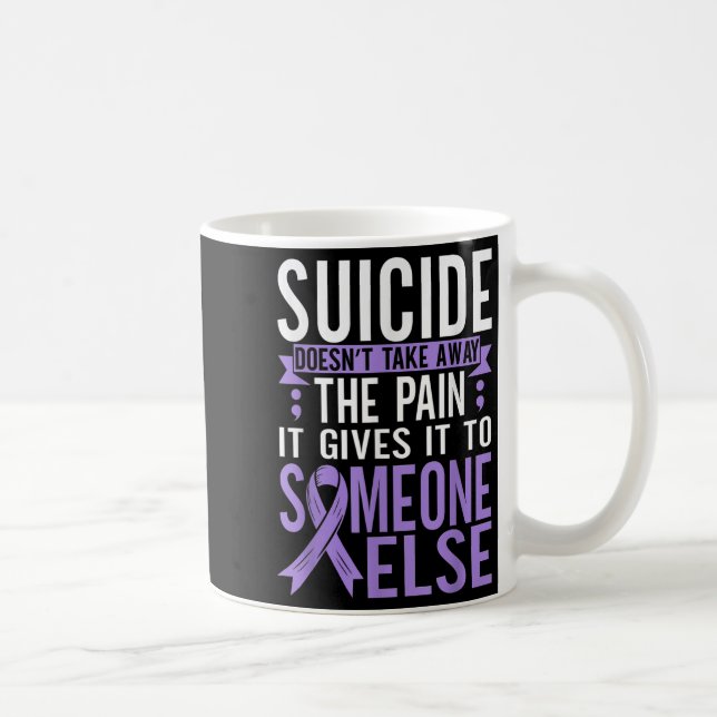 Mug Suicide Awareness Suicide Prevention Suprt Survivo (Droite)