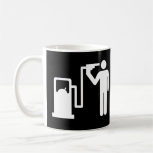 Mug Suicide par l'essence