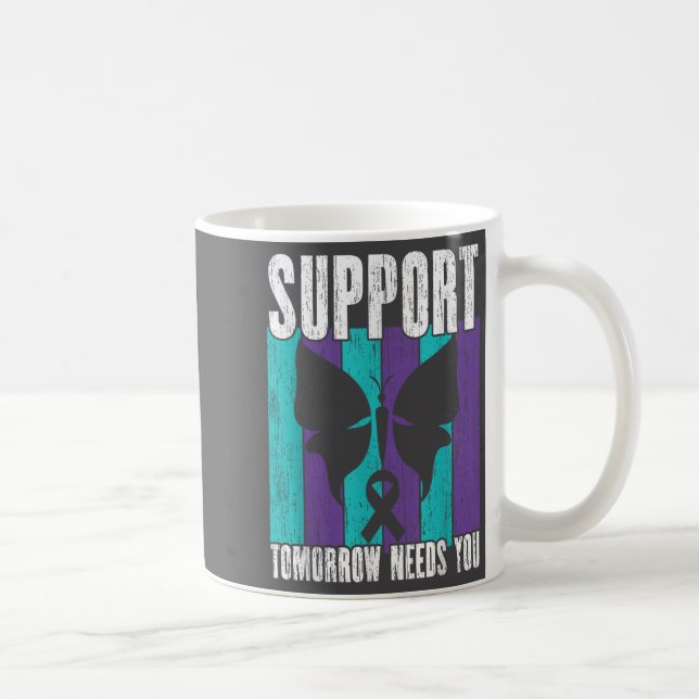 Mug Suicide Prevention Suprt Tomorrow _ I For Suprters (Droite)