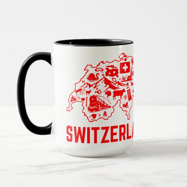 Mug Suisse (Gauche)
