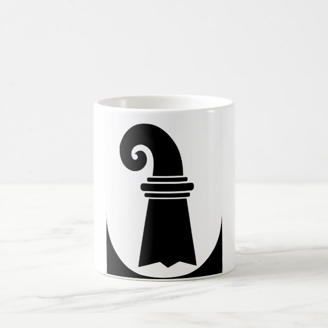 Mug suisse région canton Bâle Drapeau Stadt (Centre)