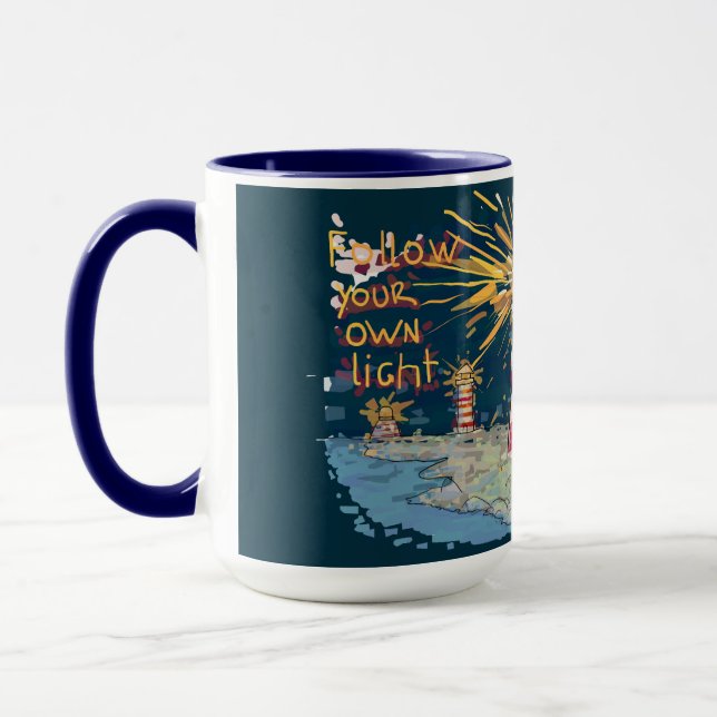 Mug Suivez votre propre lumière (Gauche)