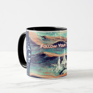 Mug Suivez votre rêve dans la Futur Ville Lumière