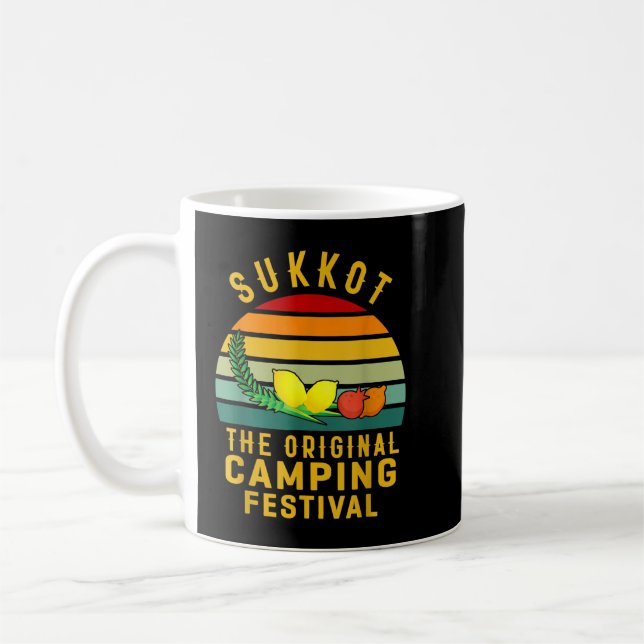 Mug Sukkot Le Festival De Camping Original Sukkah Lula (Gauche)