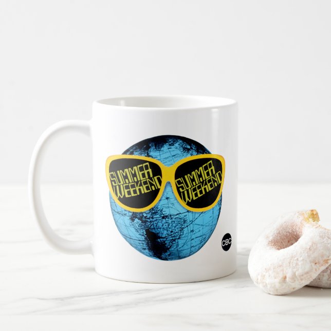 Mug  Summer Weekend - Habillage promotionnel (Avec donut)