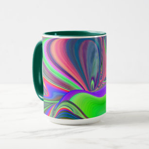 Mug Summerfeel, Rainbowart 3D Abstrait